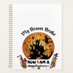 Broom Broke Band Direktor Halloween Spukhaus  Planer