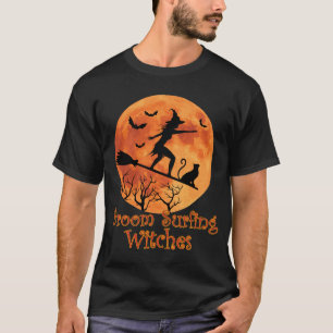 Broom surfhexen - Funny Halloween T-Shirt