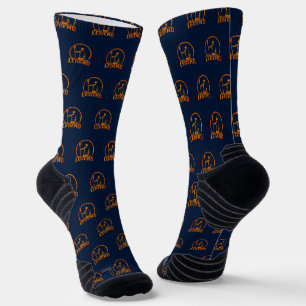 Broomball Legende Team Mate Birthday Socken
