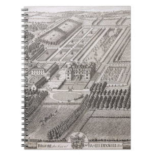 Broome, der Sitz von Sir Basil Dixwell, von 'Thirt Notizblock