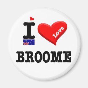 BROOME - I Liebe Magnet