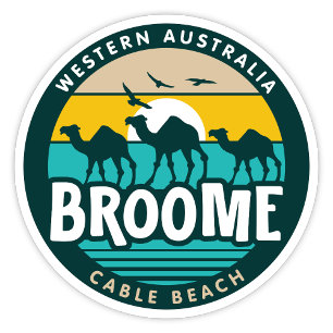 Broome, Western Australien Aufkleber