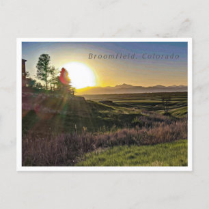 BROOMFIELD COLORADO POSTKARTE