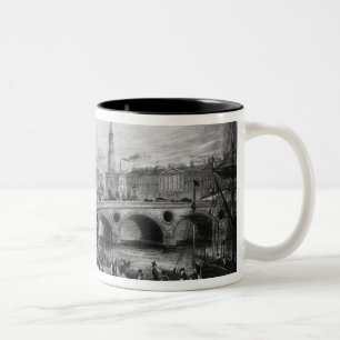 Broomielaw Brücke, Carlton Platz Zweifarbige Tasse