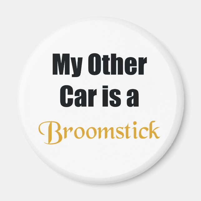 Broomstick Magnet (Vorne)