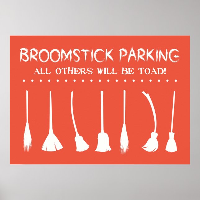 BROOMSTICK POSTER (Vorne)