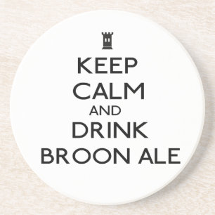 Broon Ale-Untersetzer Untersetzer