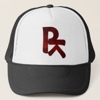 BROOTLYN Logo im Blut Truckerkappe