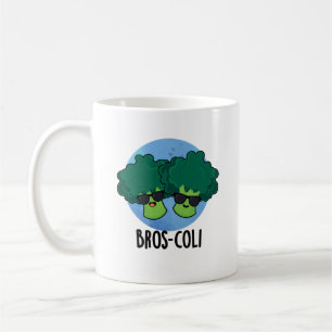 Bros-coli Funny Veggie Broccoli Pun Kaffeetasse
