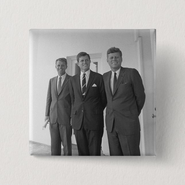 Bros, Präsident John Kennedy, Robert & Ted Button (Vorderseite)
