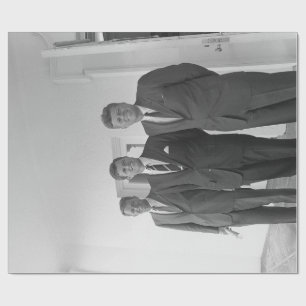 Bros, Präsident John Kennedy, Robert & Ted Geschenkpapier