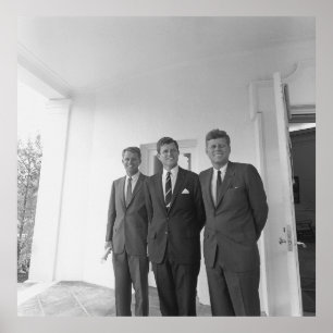 Bros, Präsident John Kennedy, Robert & Ted Poster