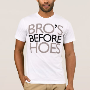 Bros vor dem Hacken-T - Shirt (weiß)