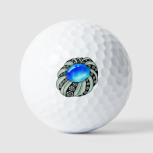 Brosche  golfball