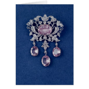 Brosche in der Form einer Blume, c.1780