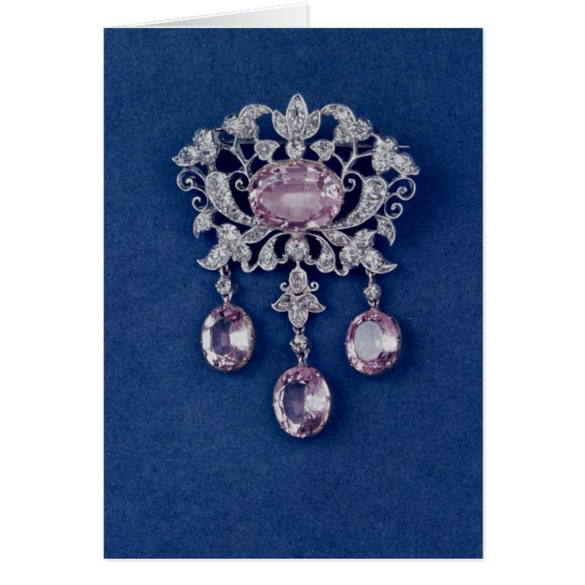 Brosche in der Form einer Blume, c.1780 (Vorne)