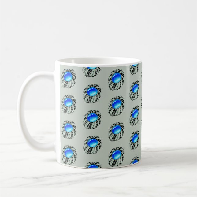 Brosche  kaffeetasse (Links)