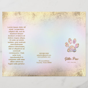 Broschüre für Heimtiersalon