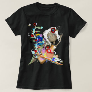 Broschüre "Puppet Wunderland" Botanikflasche T-Sh T-Shirt