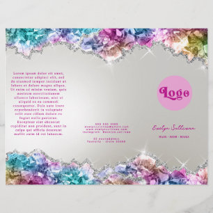 Broschüre zu rieszierenden Kristallen