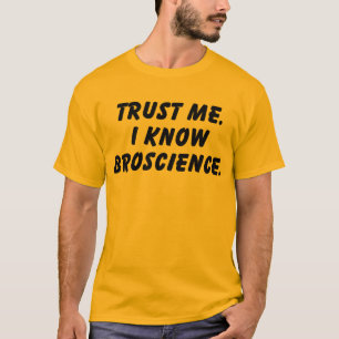 BroScience Schwarzes T-Shirt