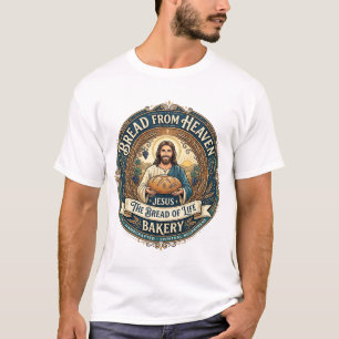 Brot aus dem Himmel Jesus Brot Lebensbäckerei Chri T-Shirt