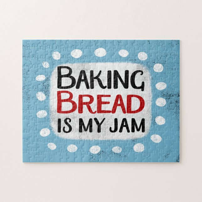 Brot backen ist mein Jam Jigsaw Puzzle (Horizontal)