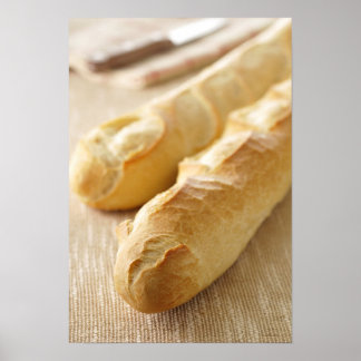Brot, französischer Stock Poster