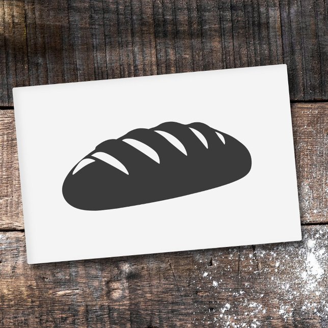Brot Gummistempel (Bread Stamp)