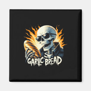 Brot Halloween Skeleton Bäckerei Baker Brot Lover Magnet