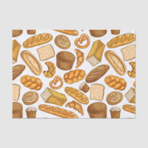 Brot, Konditorei und Bäckerei Seidenpapier