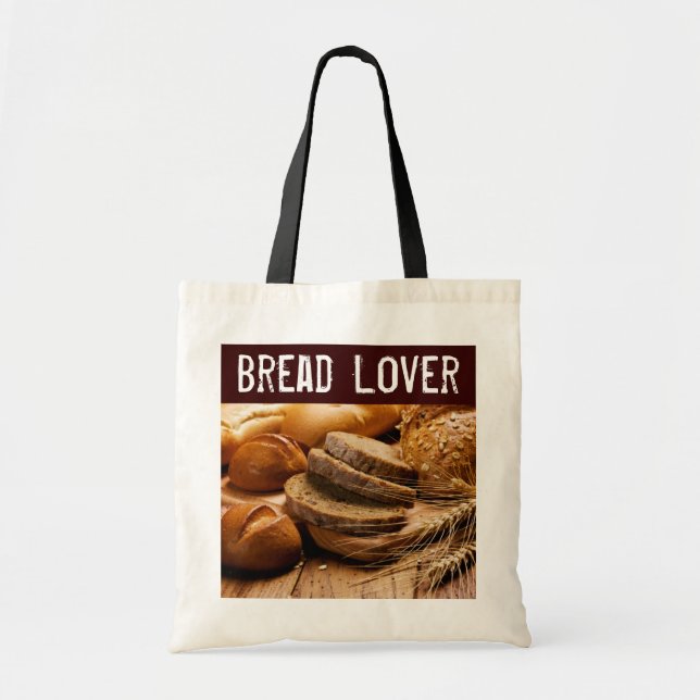 Brot Lover Tote Bag Tragetasche (Vorne)