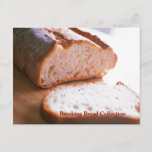 Brot Mac gebacken und Käse Rezept Postkarte