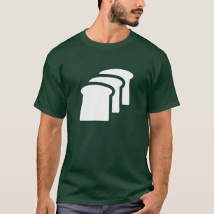 Brot-Piktogramm-T - Shirt