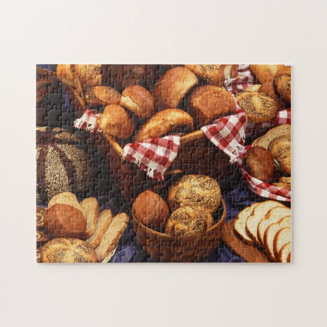 Brot-Stillleben Puzzle (Horizontal)