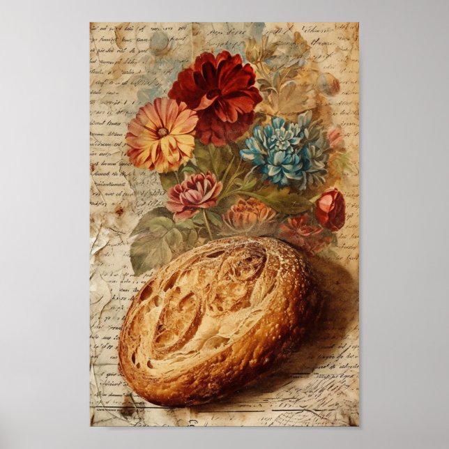Brot und Blume Poster (Vorne)