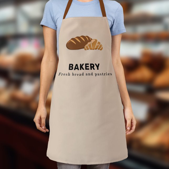 Brot und Croissant - Bäckerei Schürze (Bread & Croissant - Bakery Apron)