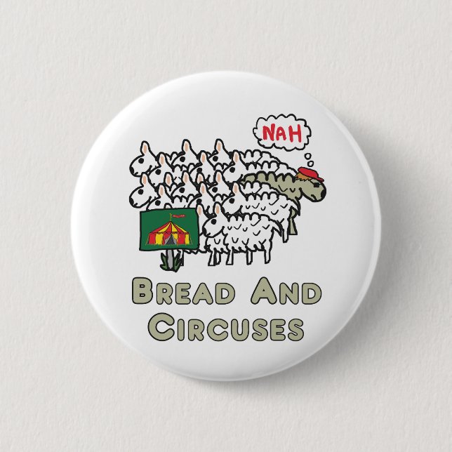 Brot und Kreisläufe Button (Vorderseite)