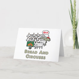 Brot und Kreisläufe Feiertagskarte