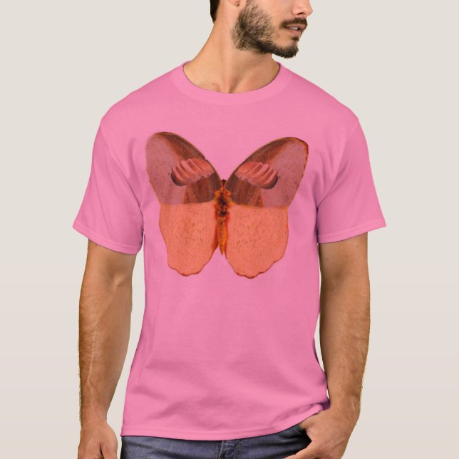 Brot und Schmetterling T-Shirt (Vorderseite)