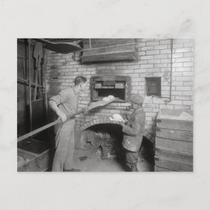 Brotbacken, 1917 postkarte