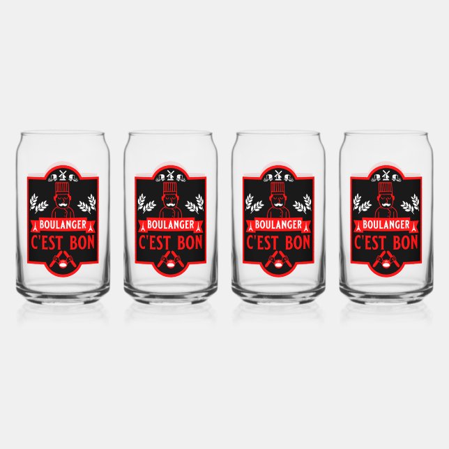 Brotbacken Dosenglas (Vorderseite)