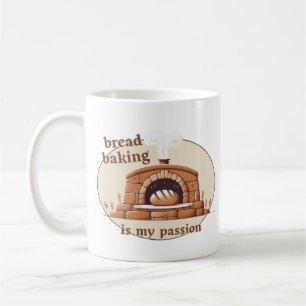 Brotbacken ist meine Leidenschaft Kaffeetasse