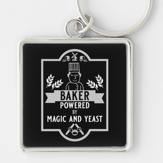 Brotbacken Schlüsselanhänger (Vorne)