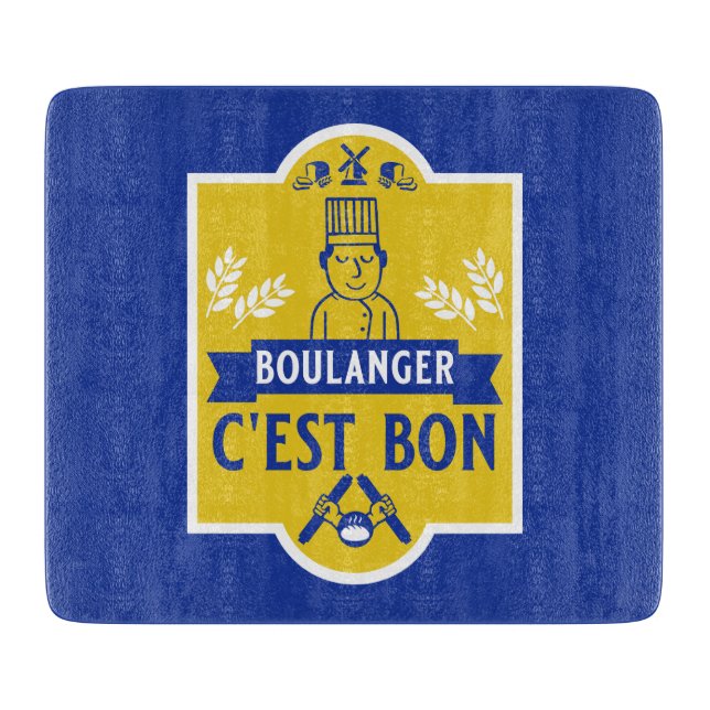 Brotbacken Schneidebrett (Vorderseite)