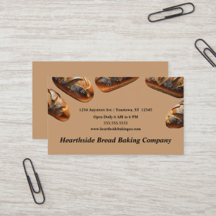 Brotbackladen für Handgebäck Visitenkarte