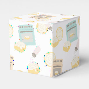 Brötchen im Ofen Baby Shower Geschenkschachtel