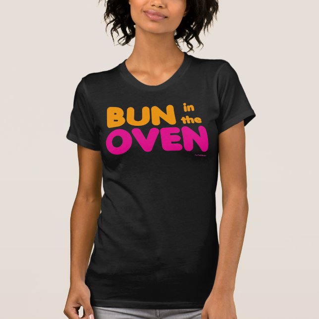 Brötchen im Ofen-T - Shirt (Vorderseite)