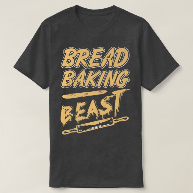 Brötchengebäck Phantastisches Vintages Baker T-Shi T-Shirt (Design vorne)
