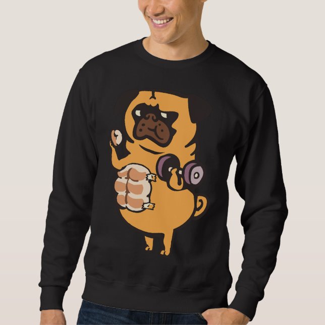 Brötchenrollen Mops Abs. Classic T - Shirt 99 (Vorderseite)